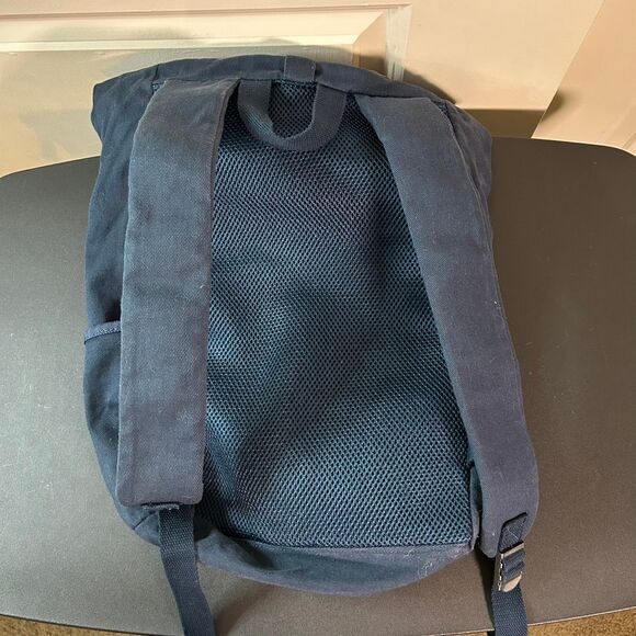 Disney Parks Mickey Mouse Canvas Backpack – Retro Print Rolltop Style - Picture 4 of 4